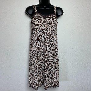 Soma Nightgown Pajamas S Animal Print Sleepwear